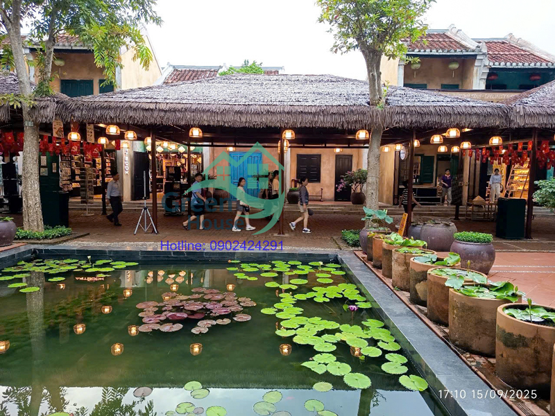 bà nà hill lợp rơm nhân tạo