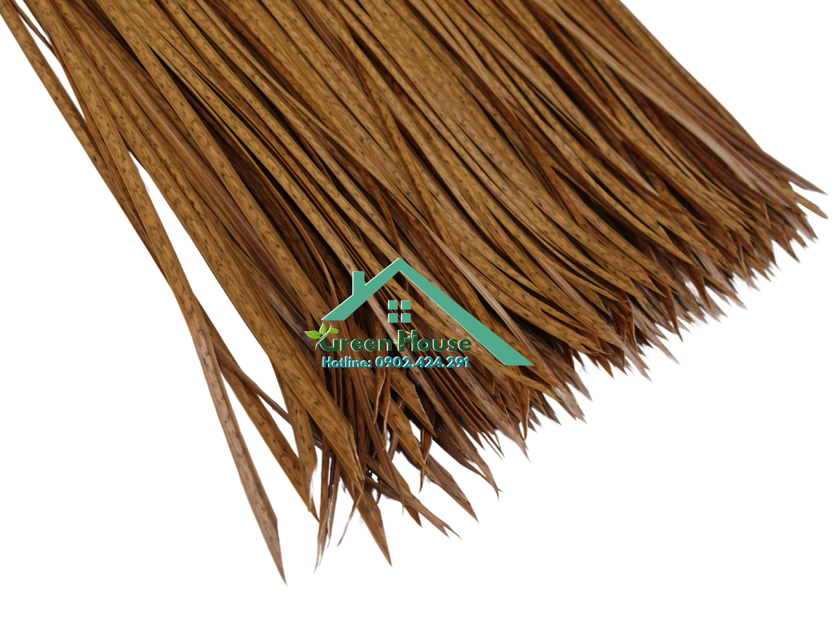 chi tiết sợi rơm nhân tạo