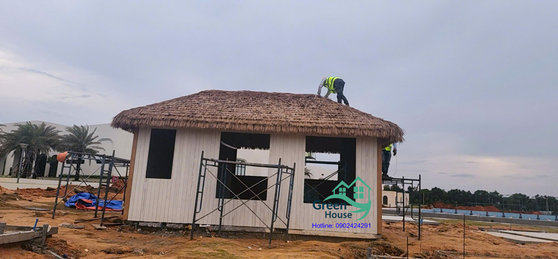 căn mẫu rơm nhân tạo