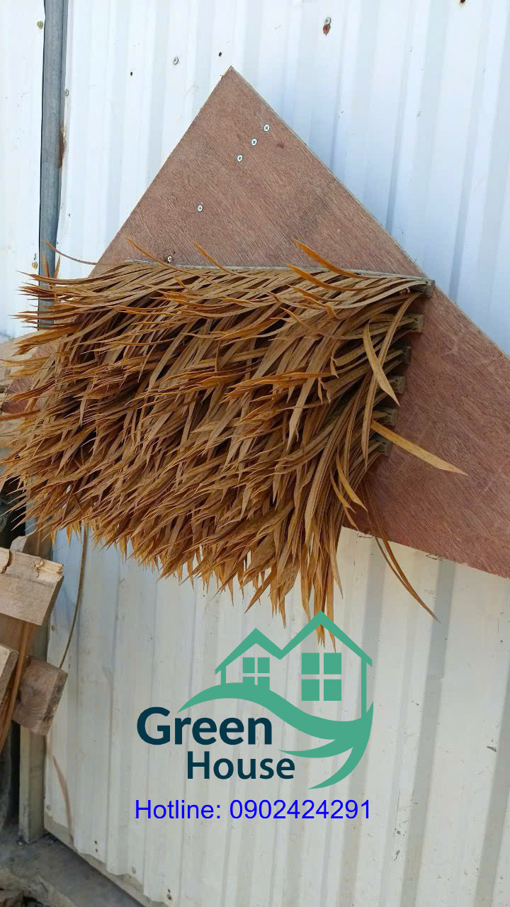 diềm mái rơm nhân tạo tại K town